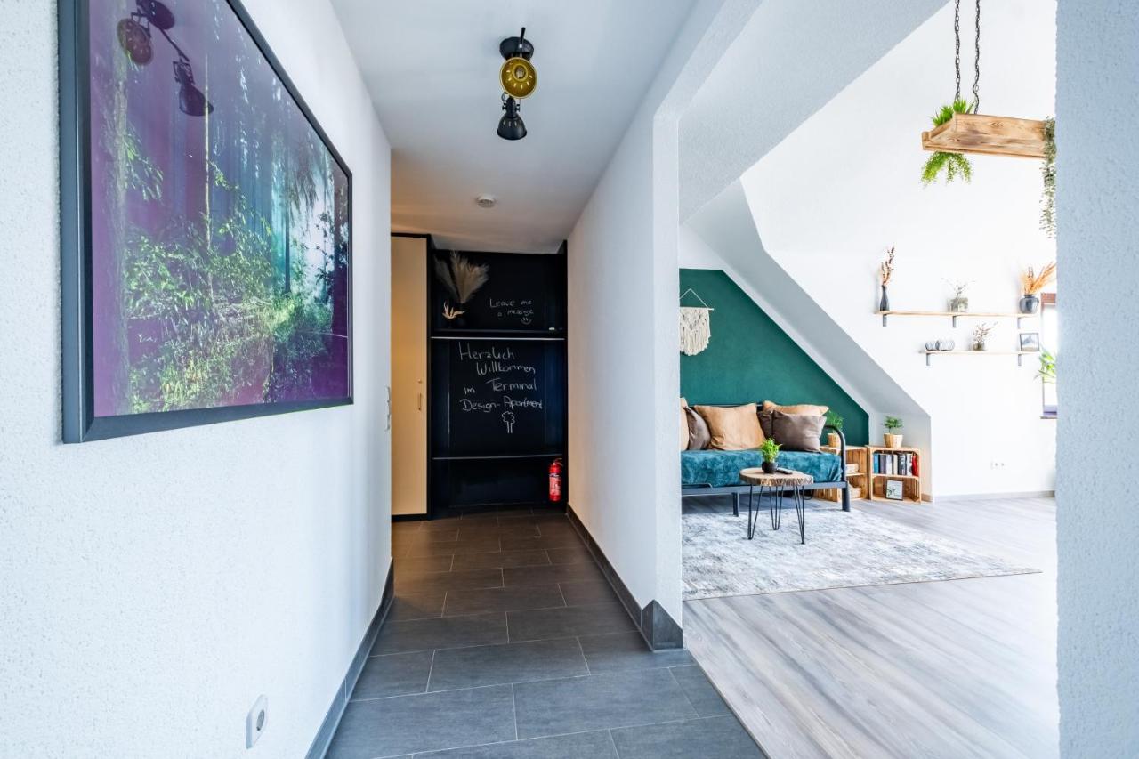 Nature Terminal Apartment - Unterwegs Zuhause Steinenbronn Eksteriør bilde