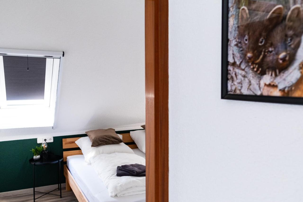 Nature Terminal Apartment - Unterwegs Zuhause Steinenbronn Eksteriør bilde