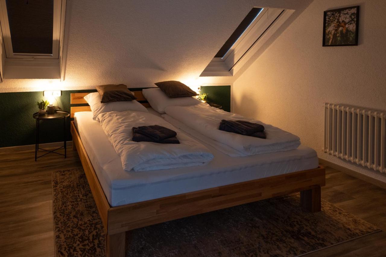 Nature Terminal Apartment - Unterwegs Zuhause Steinenbronn Eksteriør bilde